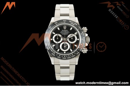 Rolex - Daytona 116500LN 40mm 904L SS/SS Blk/Stk UFO SH-TW4130 Free Sprung | 롤렉스 - 데이토나 116500LN 40mm 904L 스테인리스 스틸/스테인리스 스틸 블랙/스틱 인덱스 UFO SH-TW4130 프리 스프렁