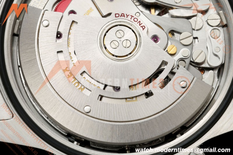 Rolex - Daytona 116500LN 40mm 904L SS/SS Blk/Stk UFO SH-TW4130 Free Sprung