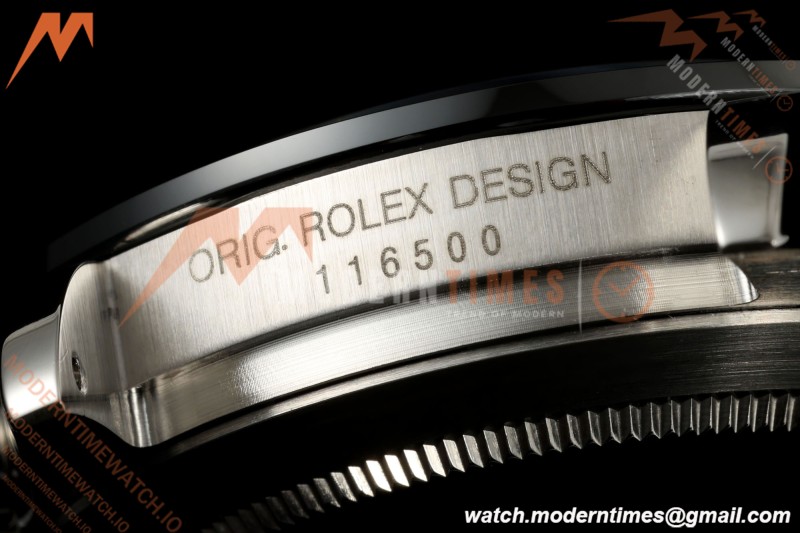 Rolex - Daytona 116500LN 40mm 904L SS/SS Blk/Stk UFO SH-TW4130 Free Sprung