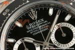 Rolex - Daytona 116500LN 40mm 904L SS/SS Blk/Stk UFO SH-TW4130 Free Sprung