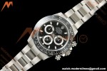 Rolex - Daytona 116500LN 40mm 904L SS/SS Blk/Stk UFO SH-TW4130 Free Sprung