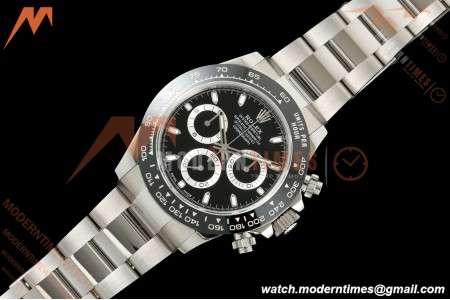 Rolex - Daytona 116500LN 40mm 904L SS/SS Blk/Stk UFO SH-TW4130 Free Sprung | 롤렉스 - 데이토나 116500LN 40mm 904L 스테인리스 스틸/스테인리스 스틸 블랙/스틱 인덱스 UFO SH-TW4130 프리 스프렁