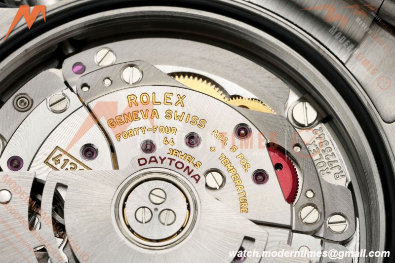 Rolex - Daytona 116500LN 40mm 904L SS/SS Wht/Stk UFO SH-TW4130 Free Sprung