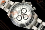 Rolex - Daytona 116500LN 40mm 904L SS/SS Wht/Stk UFO SH-TW4130 Free Sprung