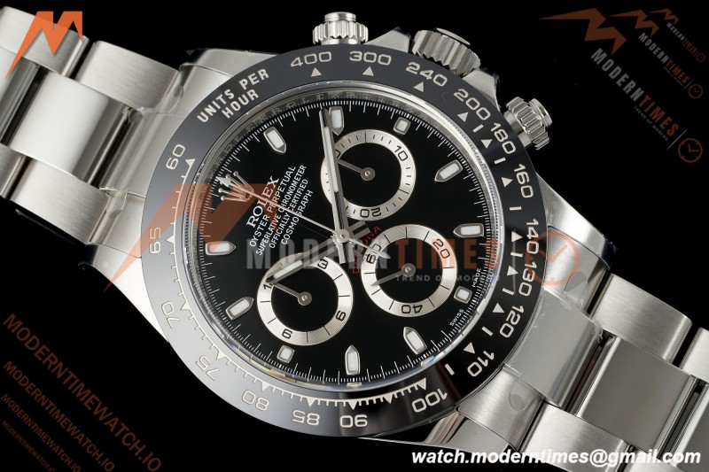 Rolex - Daytona 126500LN 40mm CER 904L SS/SS Black VF DD4131