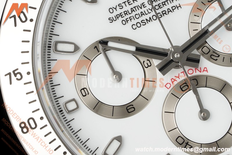 Rolex - Daytona 116520 40mm 904L SS/SS Wht/Stk VSF DD4130 | 롤렉스 - 데이토나 116520 40mm 904L 스테인리스 스틸/스테인리스 스틸 화이트/스틱 인덱스 VSF DD4130