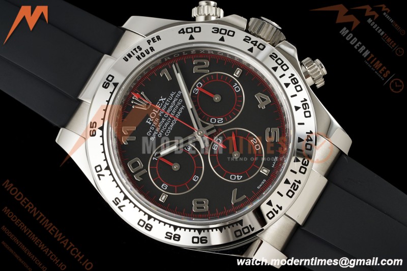 Rolex - Daytona 116509 40mm 904L SS/RU Black VF DD4130