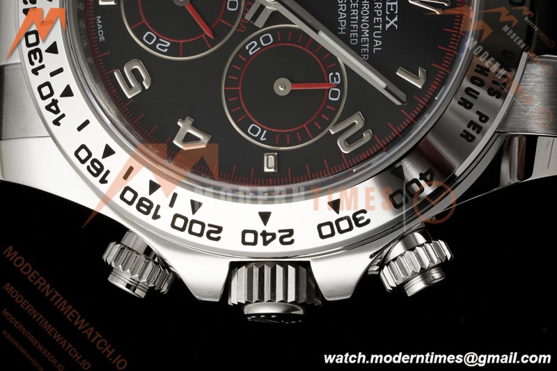 Rolex - Daytona 116509 40mm 904L SS/RU Black VF DD4130