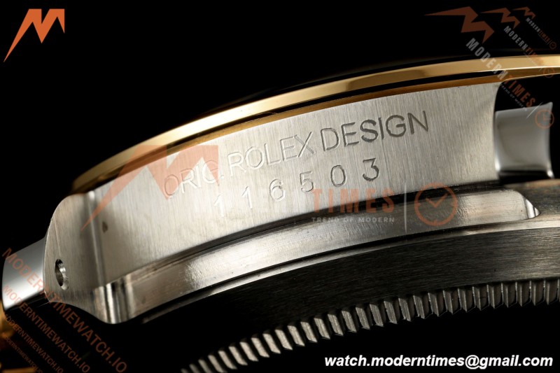 Rolex - Daytona 116503 40mm 904L YG/SS W-MOP/DIA VF DD4130