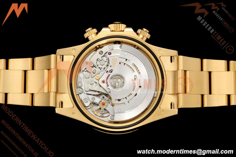 Rolex - Daytona 116508 40mm 904L YG/YG Champ/Stk VF DD4130