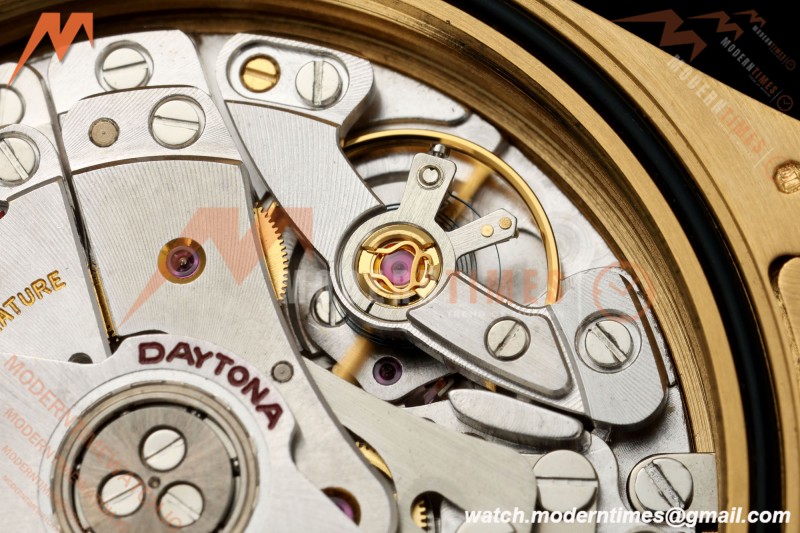 Rolex - Daytona 116508 40mm 904L YG/YG Blk/Stk VF DD4130