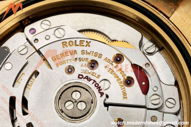 Rolex - Daytona 116508 40mm 904L YG/YG Blk/Stk VF DD4130