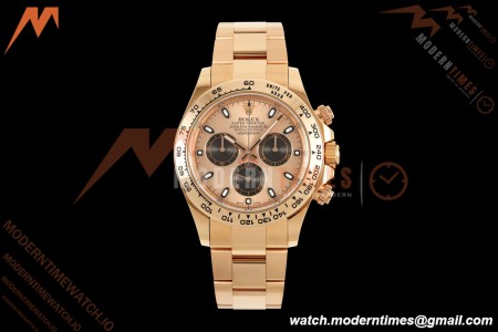 Rolex - Daytona 116505 40mm RG/RG Champ/Blk/Stk VF DD4130