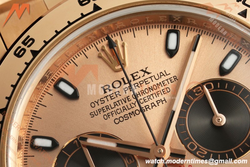 Rolex - Daytona 116505 40mm RG/RG Champ/Blk/Stk VF DD4130