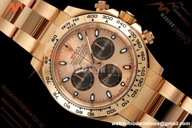 Rolex - Daytona 116505 40mm RG/RG Champ/Blk/Stk VF DD4130