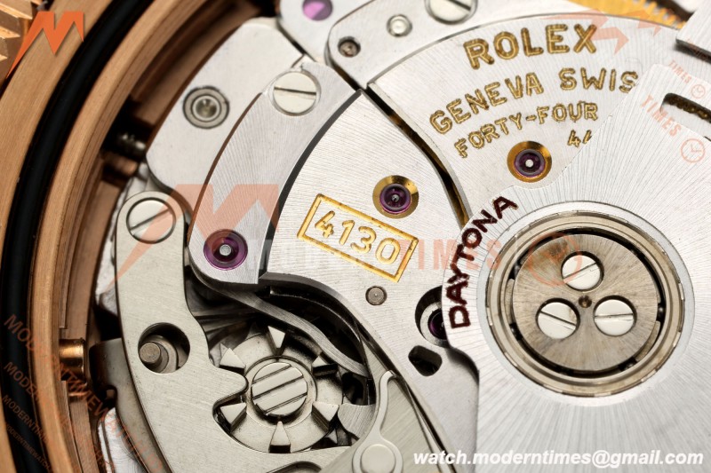 Rolex - Daytona 116505 40mm RG/RG Wht/Stk VF DD4130