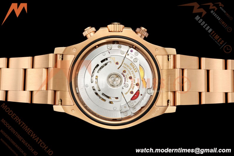 Rolex - Daytona 116505 40mm RG/RG Champ/Dia VF DD4130