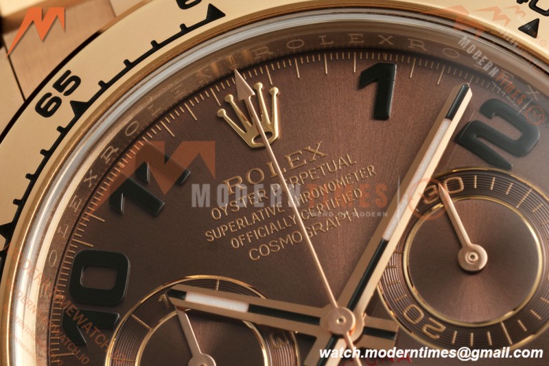 Rolex - Daytona 116505 40mm RG/RG Choco/Num VF DD4130