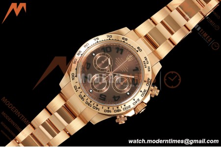 Rolex - Daytona 116505 40mm RG/RG Choco/Num VF DD4130