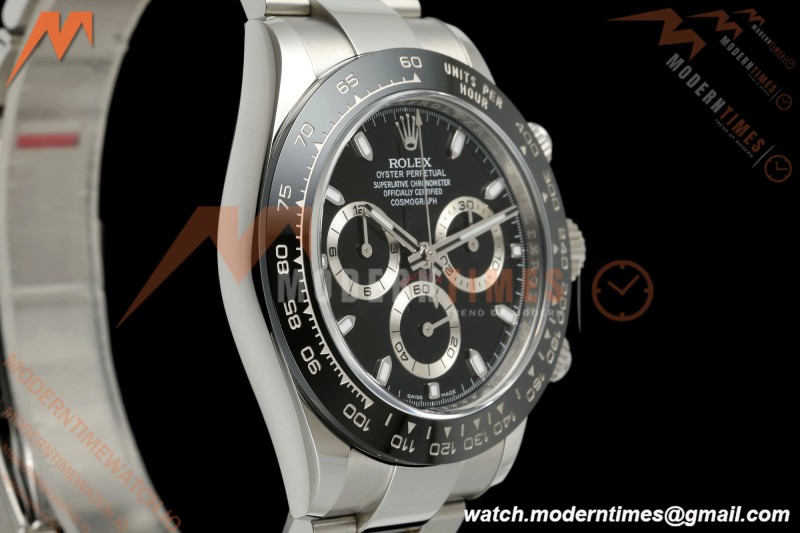 Rolex - Daytona Panda 116500LN 40mm CER 904L SS/SS Black Dial VF DD4130| 롤렉스 - 데이토나 판다 116500LN 40mm CER 904L 스테인리스/스테인리스 블랙 다이얼 VF DD4130