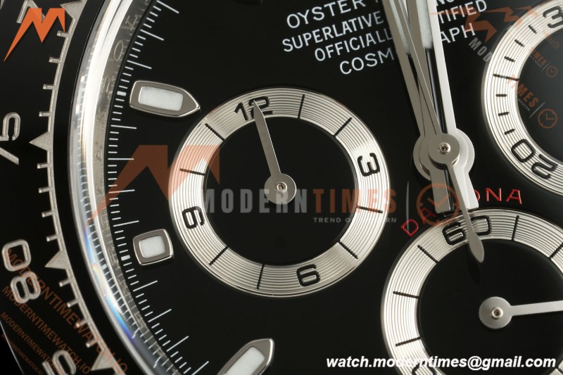 Rolex - Daytona Panda 116500LN 40mm CER 904L SS/SS Black Dial VF DD4130| 롤렉스 - 데이토나 판다 116500LN 40mm CER 904L 스테인리스/스테인리스 블랙 다이얼 VF DD4130