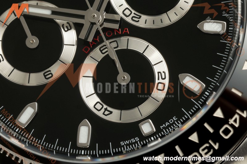 Rolex - Daytona Panda 116500LN 40mm CER 904L SS/SS Black Dial VF DD4130| 롤렉스 - 데이토나 판다 116500LN 40mm CER 904L 스테인리스/스테인리스 블랙 다이얼 VF DD4130