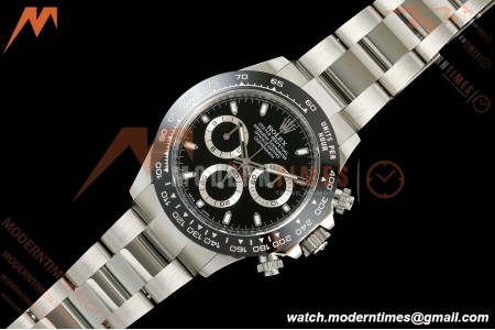 Rolex - Daytona Panda 116500LN 40mm CER 904L SS/SS Black Dial VF DD4130
