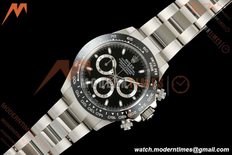 Rolex - Daytona Panda 116500LN 40mm CER 904L SS/SS Black Dial VF DD4130| 롤렉스 - 데이토나 판다 116500LN 40mm CER 904L 스테인리스/스테인리스 블랙 다이얼 VF DD4130