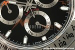 Rolex - Daytona 116520 40mm 904L SS/SS Blk/Stk UFO SH-TW4130 Free Sprung