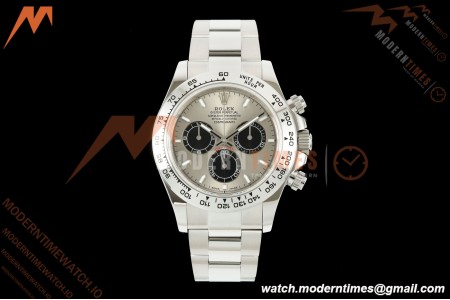 Rolex - Daytona 126509 40mm SS/SS Grey/Blk/Stk UFO UF4131 Free Sprung | 롤렉스 - 데이토나 126509 40mm SS/SS 그레이/블랙/바 인덱스 UFO UF4131 프리 스프렁