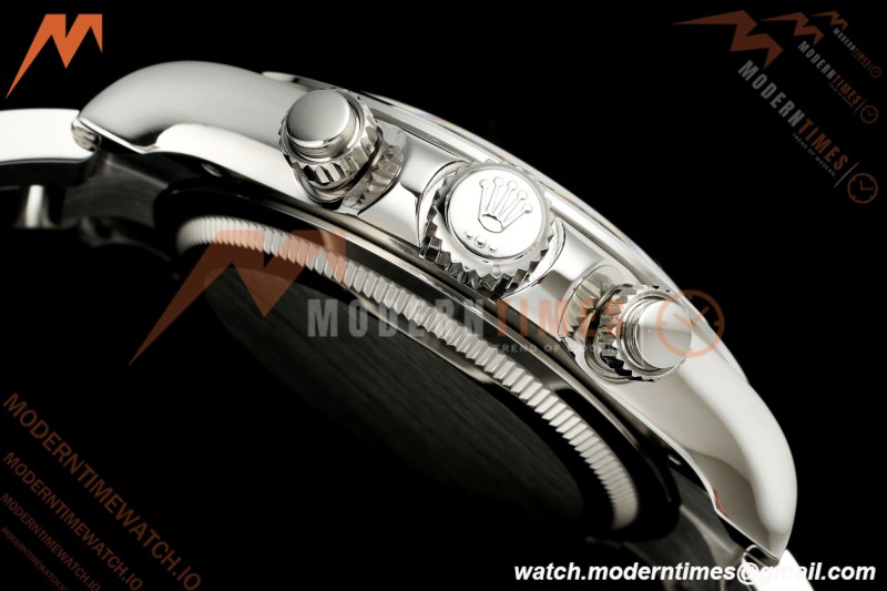 Rolex - Daytona 126509 40mm SS/SS Blk/Silv/Dia UFO UF4131 Free Sprung