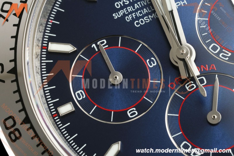 Rolex - Daytona 126509 40mm SS/SS Blu/Stk UFO UF4131 Free Sprung