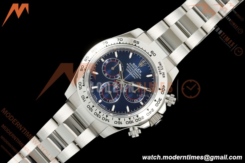 Rolex - Daytona 126509 40mm SS/SS Blu/Stk UFO UF4131 Free Sprung