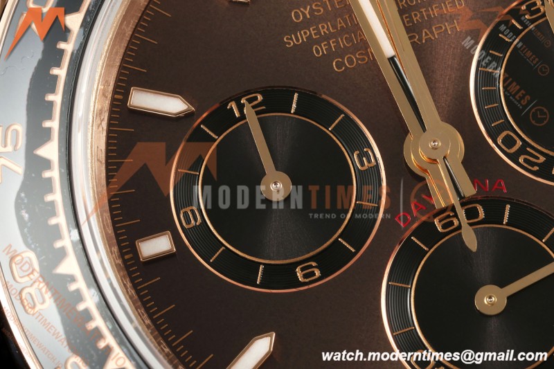 Rolex - Daytona 126515LN 40mm RG/RU Brn/Blk/Stk VSF DD4131