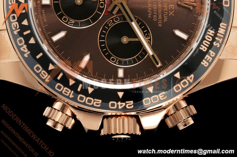 Rolex - Daytona 126515LN 40mm RG/RU Brn/Blk/Stk VSF DD4131