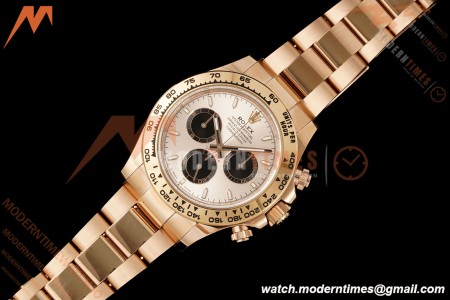 Rolex - Daytona 126505 40mm RG/RG Champagne/Blk/Stk RWF DD4131 Free Sprung