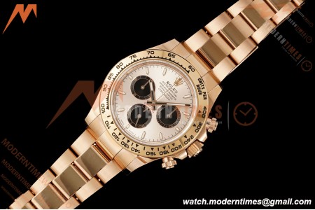 Rolex - Daytona 126505 40mm RG/RG Champagne/Blk/Stk RWF DD4131 Free Sprung
