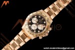 Rolex - Daytona 126505 40mm RG/RG Blk/Chap/Dia RWF DD4131 Free Sprung