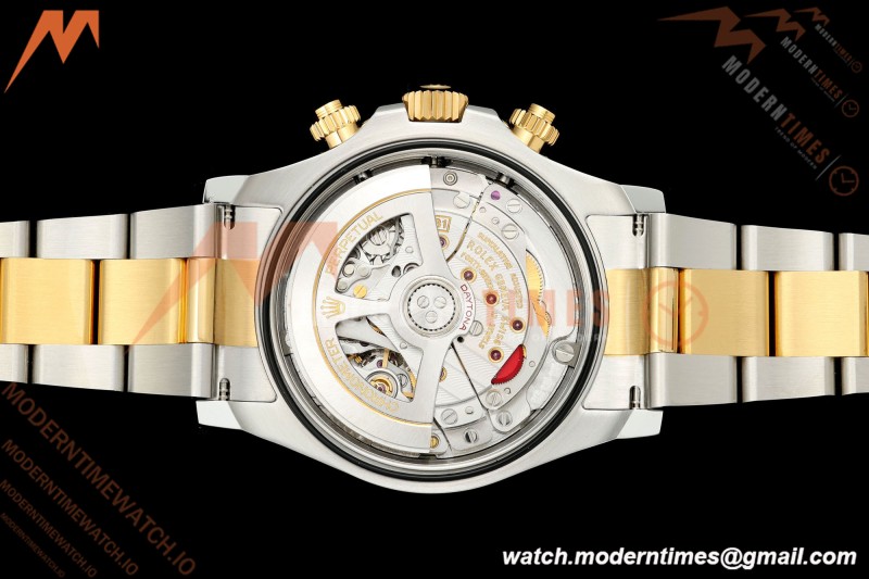 Rolex - Daytona 126503 40mm SS/YG Blk/Stk Dial UFO UF4131 Free Sprung  