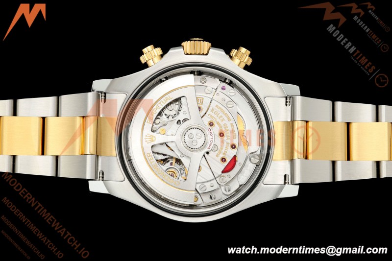 Rolex - Daytona 126503 40mm SS/YG Wht/Stk Dial UFO UF4131 Free Sprung