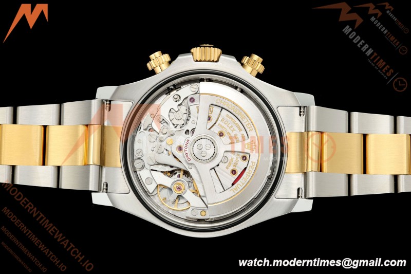 Rolex - Daytona 126503 40mm SS/YG Wht/Stk Dial UFO UF4131 Free Sprung