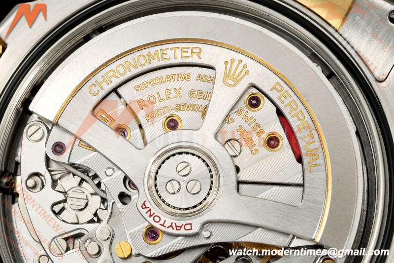Rolex - Daytona 126503 40mm SS/YG Wht/Stk Dial UFO UF4131 Free Sprung