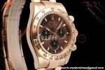 Rolex - Daytona 126505 40mm RG/RG Brn/Blk/Stk Dial UFO UF4131 Free Sprung 