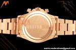 Rolex - Daytona 126505 40mm RG/RG Champagne/Blk/Stk Dial UFO UF4131 Free Sprung 
