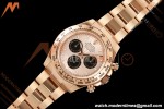 Rolex - Daytona 126505 40mm RG/RG Champagne/Blk/Stk Dial UFO UF4131 Free Sprung 