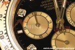 Rolex - Daytona 126508 40mm 904L YG/YG Blk/Gold Diamond Dial UFO UF4131 Free Sprung 