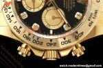 Rolex - Daytona 126508 40mm 904L YG/YG Blk/Gold Diamond Dial UFO UF4131 Free Sprung 