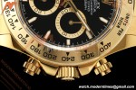 Rolex - Daytona 126508 40mm YG/YG Blk/Stk Dial UFO UF4131 Free Sprung 
