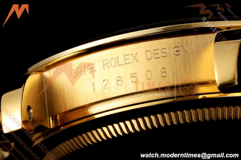 Rolex - Daytona 126508 40mm YG YG/Blk Dial UFO UF4131 Free Sprung 