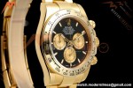 Rolex - Daytona 126508 40mm YG/YG Blk/YG Dial UFO UF4131 Free Sprung 